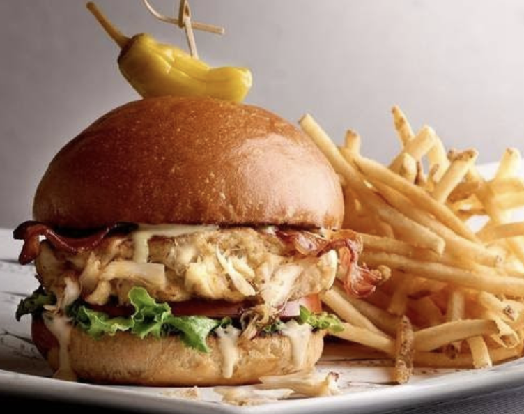 The Oceanaire Seafood Room signature dishes Chesapeake Bay Style Crab Cakes
Shrimp Fried Rice "Shanghai Style"
The Oceanaire Burger